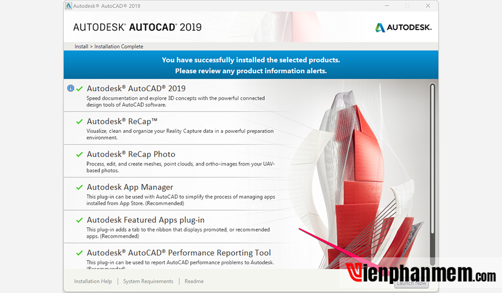 Hướng dẫn cài đặt AutoCAD 2019 chi tiết đơn giản nhất