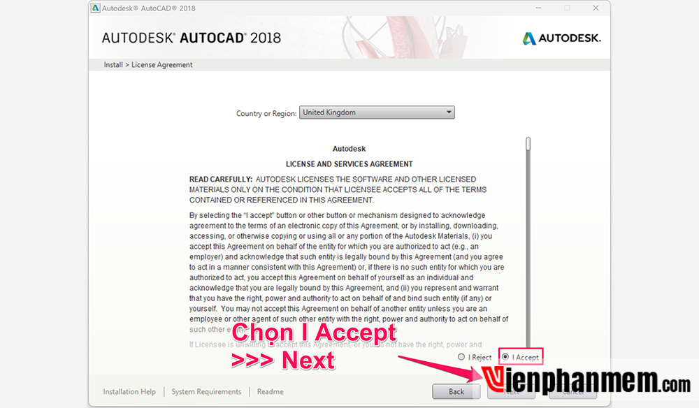 Hướng dẫn cài đặt và kích hoạt bản quyền vĩnh viễn AutoCAD 2018
