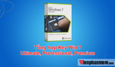 Chia sẻ Key Win 7 Active các phiên bản Windows 7 64bit & 32bit