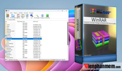 Tải WinRAR 64bit/32bit Full Crack phiên bản tiếng Việt mới nhất