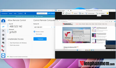 Tải TeamViewer Crack v15 + Portable không giới hạn mới nhất