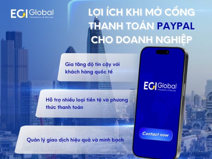Lợi Ích Khi Mở Cổng Thanh Toán Paypal Cho Doanh Nghiệp