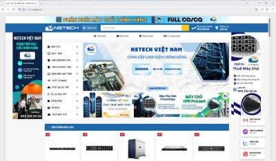 NSTECH báo giá máy chủ server Dell PowerEdge 2026
