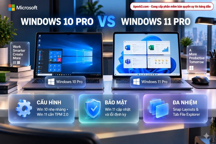 Windows 10 Pro hay Windows 11 Pro – Nên chọn phiên bản nào?