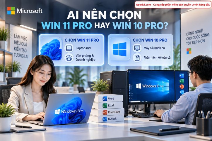 Windows 10 Pro hay Windows 11 Pro phù hợp với ai?